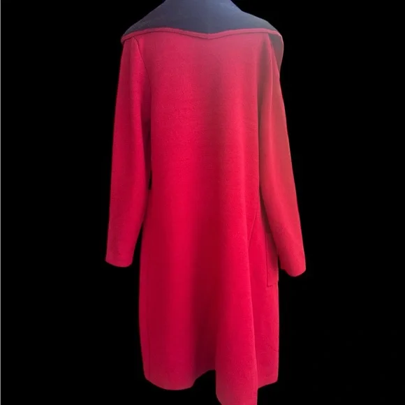 Max Sport Women's Red and Black cardigan